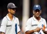 Ind vs Aus 2nd test, India vs Australia, dravid wants dhoni to play at no 6, Michael clarke