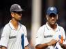 Ind vs Aus hyderabad test, Ind vs Aus 2nd test, dravid wants dhoni to play at no 6, Michael clarke