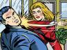 woman slaps cop, car parking, woman slaps traffic si, Woman slaps