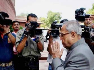 Pranab to arrive in Hyderabad on Sunday