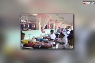46 students hospitalized complaining food poison in a hostel