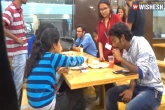 viral videos, prank videos, prank eating food from stranger s plate, Prank videos