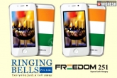Freedom 251, Ringing bells, freedom 251 online booking resumed, Freedom in de