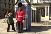 prank videos, viral videos, british royal guard and granny prank, British