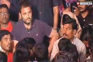 HCU: Rahul Gandhi on hunger strike