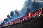 Kapu agitation in Tuni, Pawan Kalyan Kapu Tuni, kapus burnt train pawan kalyan to react, Burnt