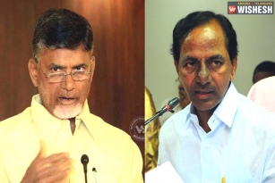 KCR, Naidu fires at each other after long