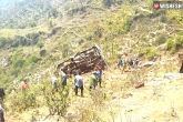 India news, Nepal news, khotang bus accident 24 killed 30 injured, Nepal pm