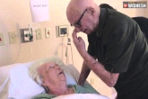love song for 93 years dying wife, viral videos, viral man sings to 93 year old dying wife, Love song