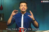 viral videos, viral videos, logic behind menstruating women and temples, Temples