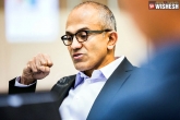 Nadella at T hub, Nadella at T hub, satya nadella inspires young entrepreneurs at t hub, Satya nadella