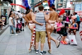 weird news, New York nude art, viral going nude in public is legal, Nude