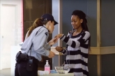 prank videos, viral videos, prank woman smells public hands, Prank