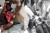 Wife throat Hyderabad court, Hyderabad news, man slits wife s throat in hyderabad court, Hyderabad court
