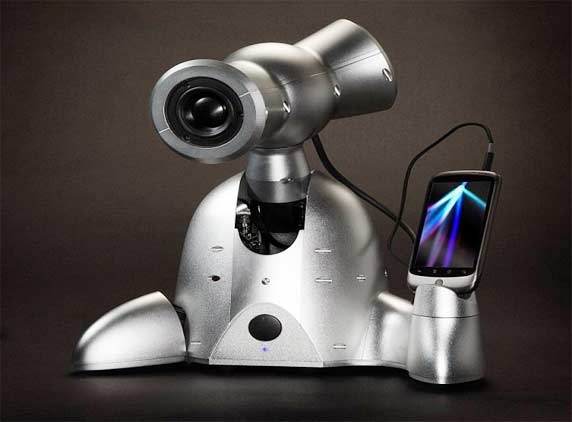 Robotic speaker dock that can dance