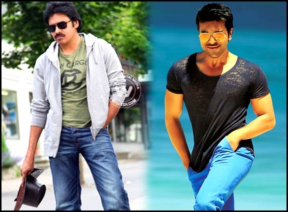 Dussehra war between Pawan, Charan fans