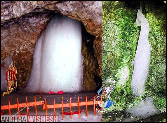 Shiva Lingam at Amarnath melts early
