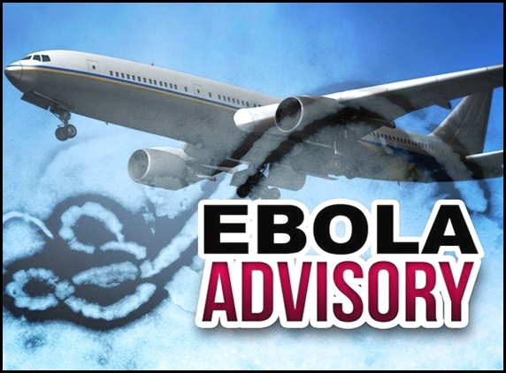 7 airports alerted of Ebola