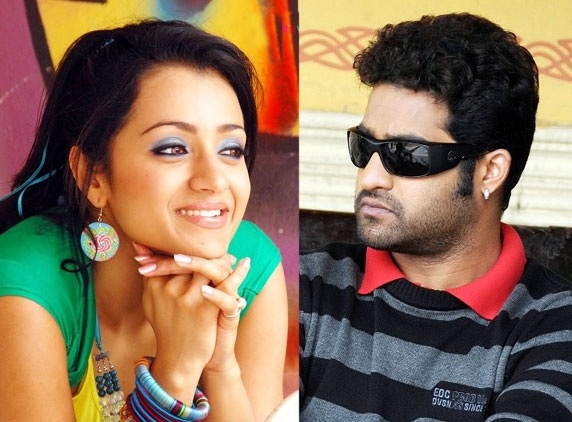 Trisha with Jr. N.T.R?