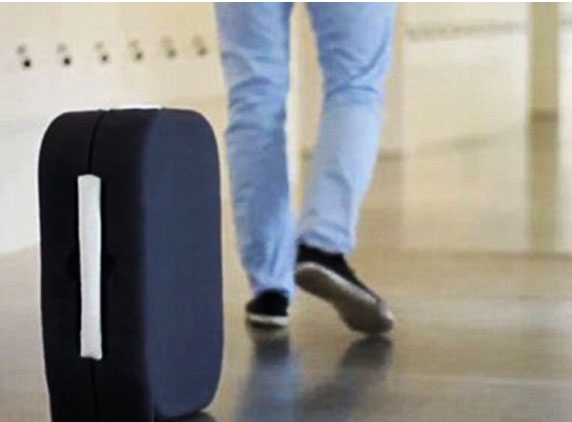 Hop, future suitcase tracked by bluetooth