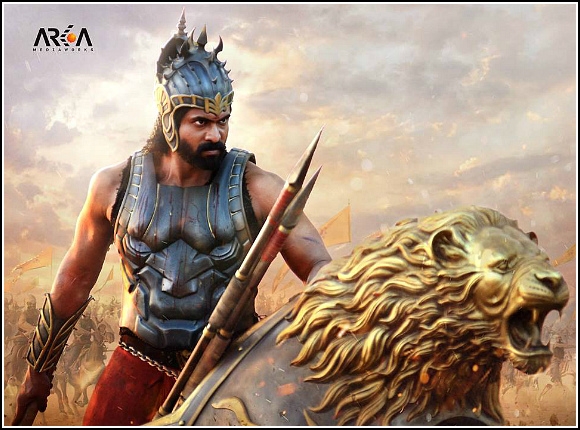 Rana's new look from Baahubali