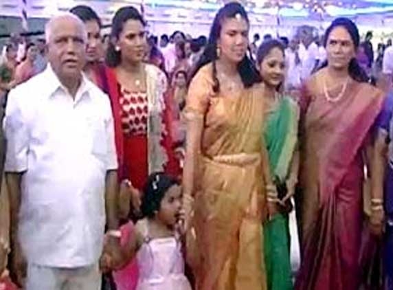 Wedding in Yeddyurappa's house