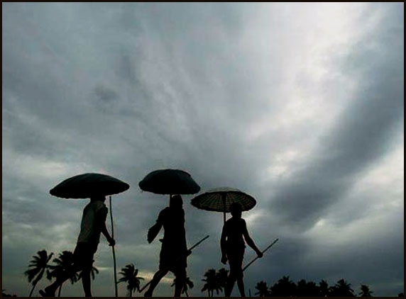 Depression Over Sea 430 km From Vizag