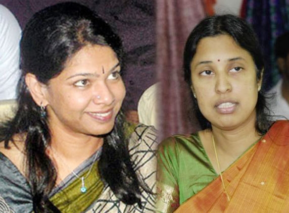 Srilakshmi in tears while Kanimozhi smiles, Irony of the day