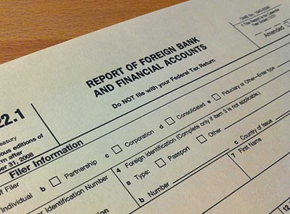 File FBAR before June 30