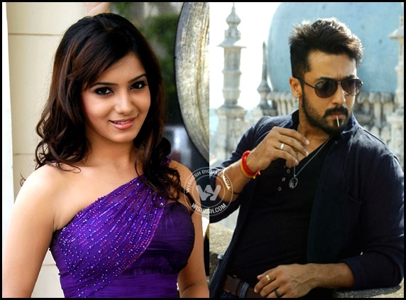 Samantha to romance Suriya