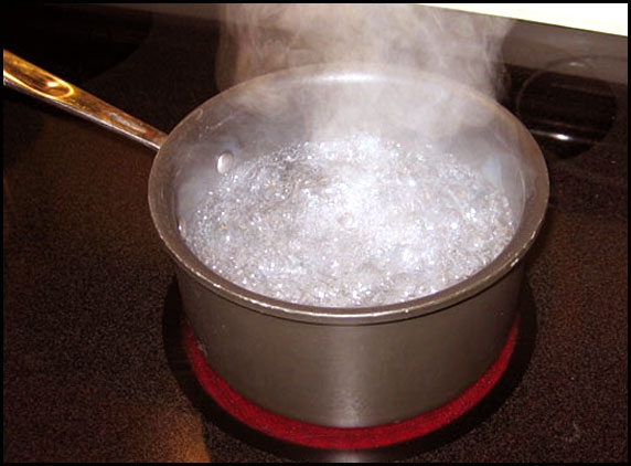 Boy throws hot water for unfriending