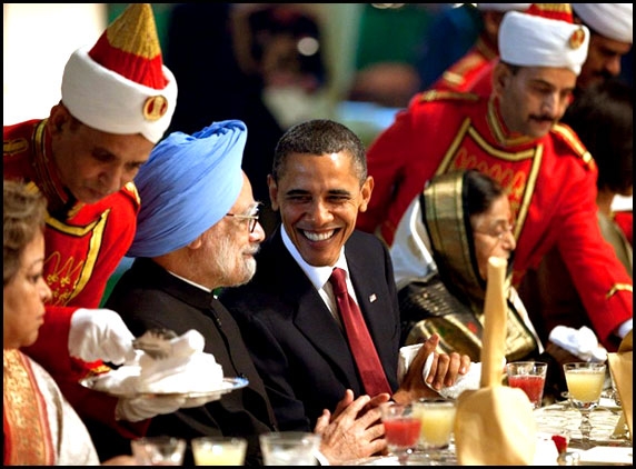 Manmohan - Obama dinner the most expensive!