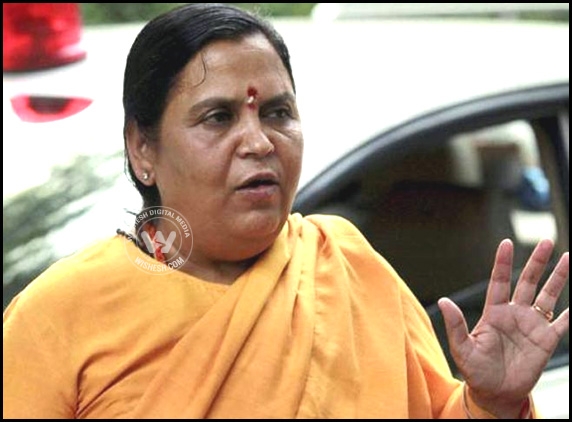 Uma Bharti won't be contesting against Sonia