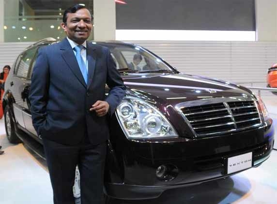 Premium SUV Rexton launched by Mahindra
