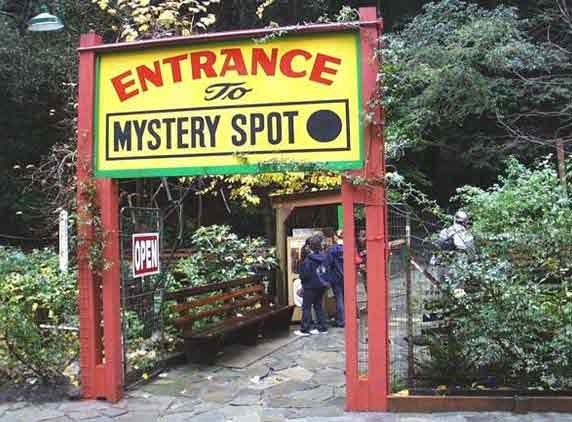 Mystery Spot it's really weird!
