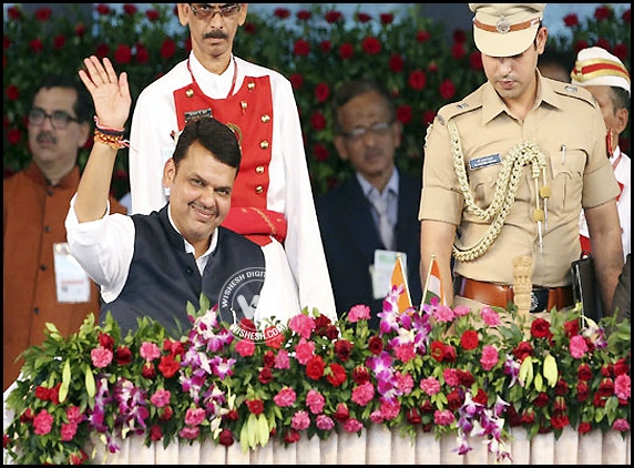 Devendra Fadnavis oath as Maharashtra CM