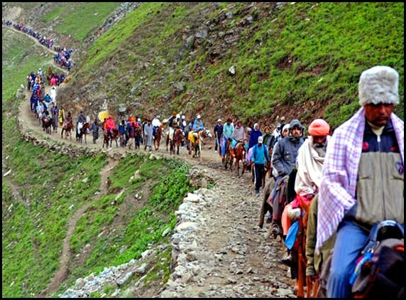 1,240 pilgrims onwards to Amarnath from Jammu