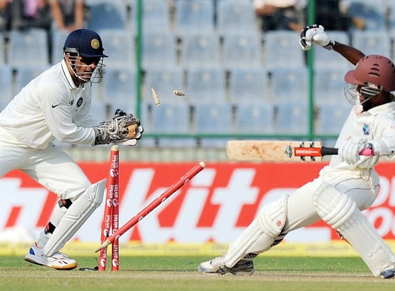 Dhoni sets standards in Indian Wicket keeping