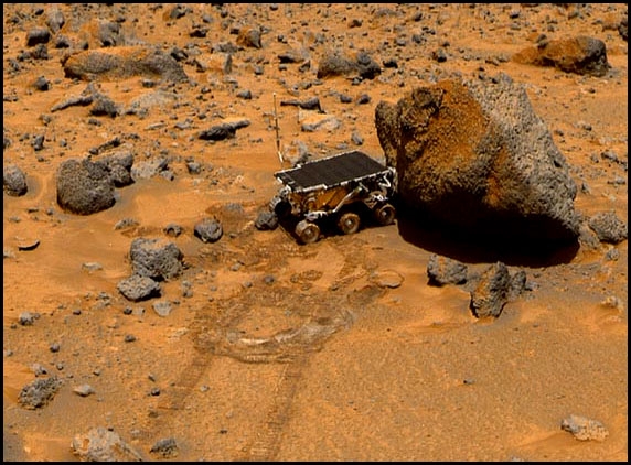 Rock dating on Mars surface