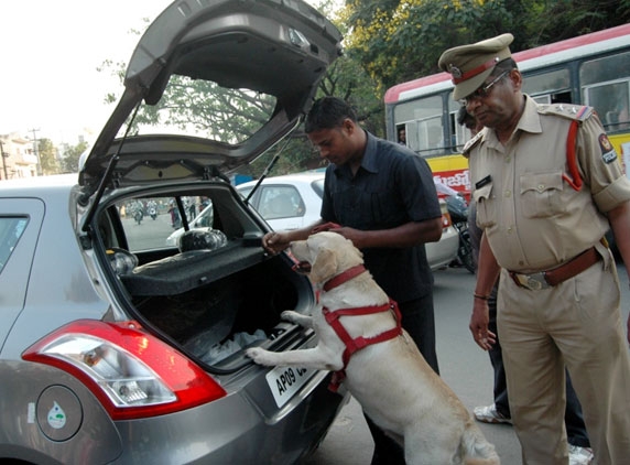 High alert in Hyderabad