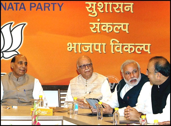 BJP unveils its Manifesto