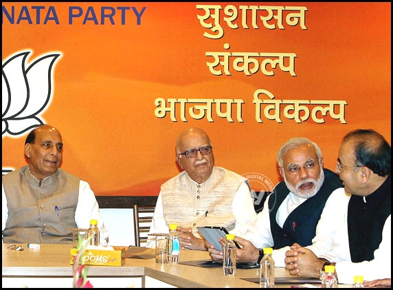 BJP unveils its Manifesto