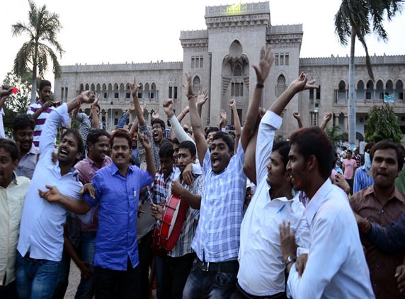 Jubilations At OU, Telangana Region | Top Stories