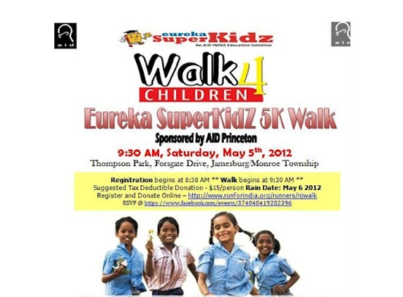 AID NJ 5K Walkathon on May 5th