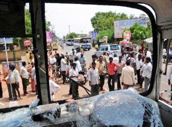 12 injured as RTC buses collide head-on 