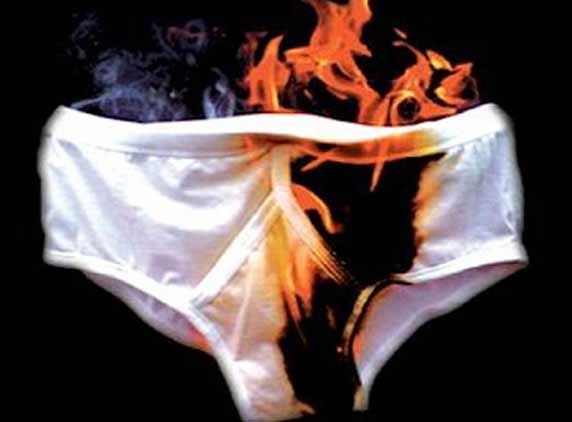 Man sets house on fire to dry undergarments in microwave