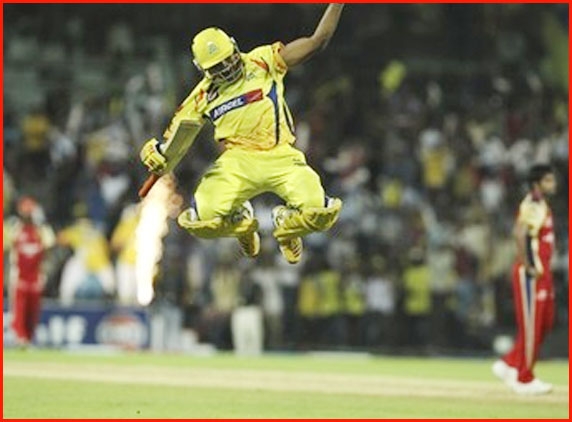 IPL Fever: Chennai defeats B’lore’s mammoth total