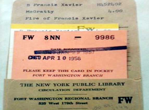 NY library book returned after 55 years!