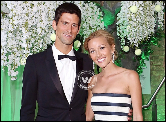 Djokovic ties knot!