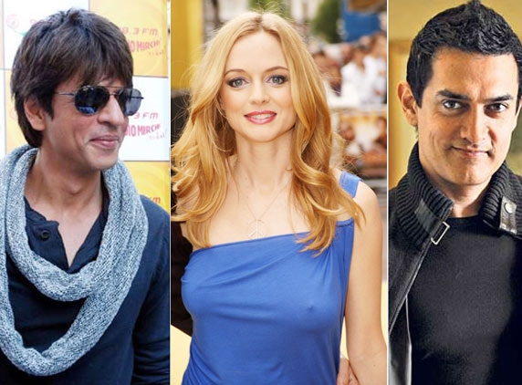 Hollywood hottie Heather says yes to SRK, no to Aamir?